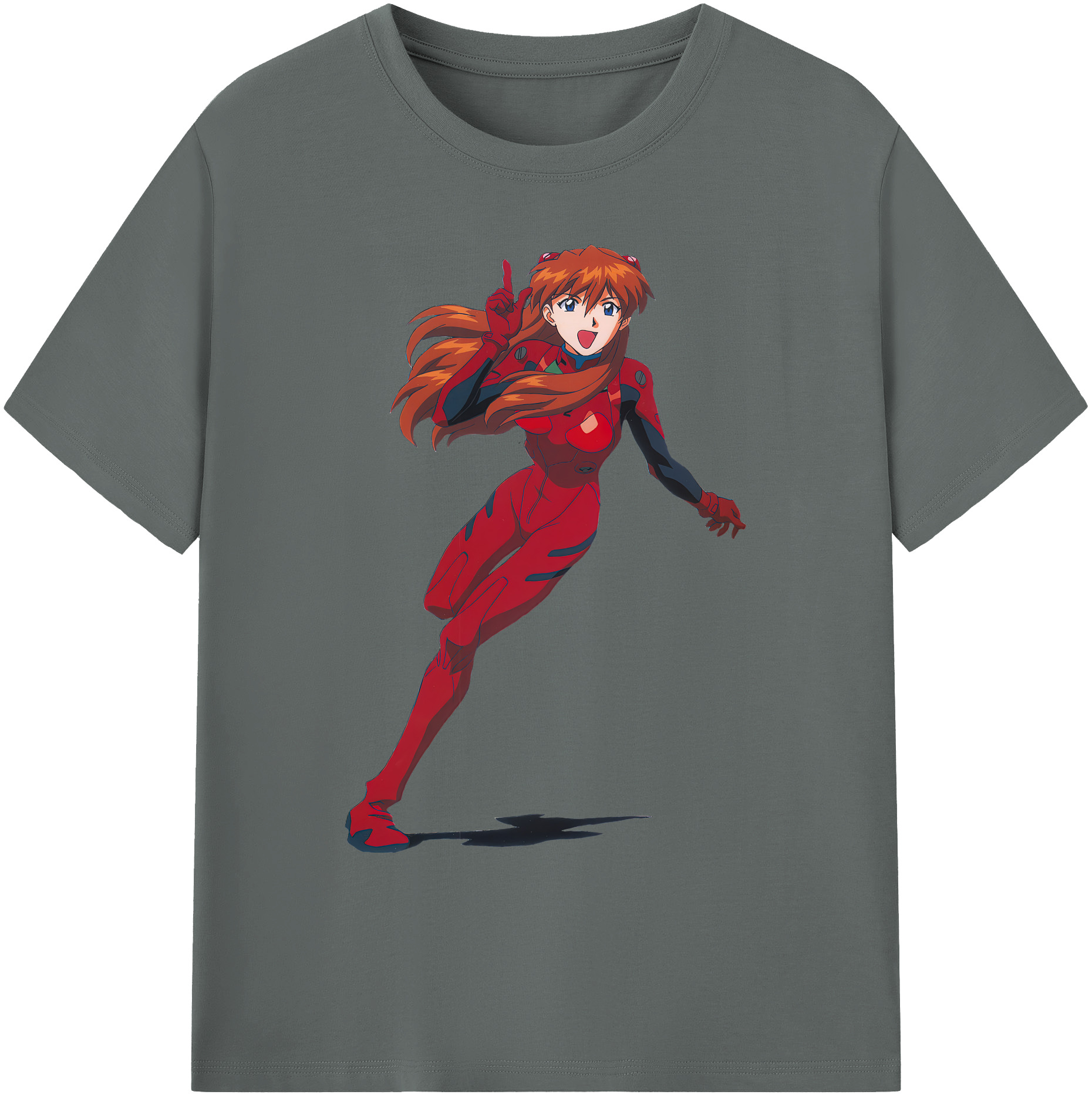 （画像用） EVA 新世紀エヴァンゲリオン 綿100％ メンズ半袖Tシャツ｜肌触りやわらか＆通気性